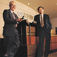 Gary Burrell and Dr. Min Kao