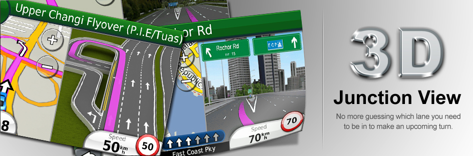No more guessing which lane you need to be in to make an upcoming turn.