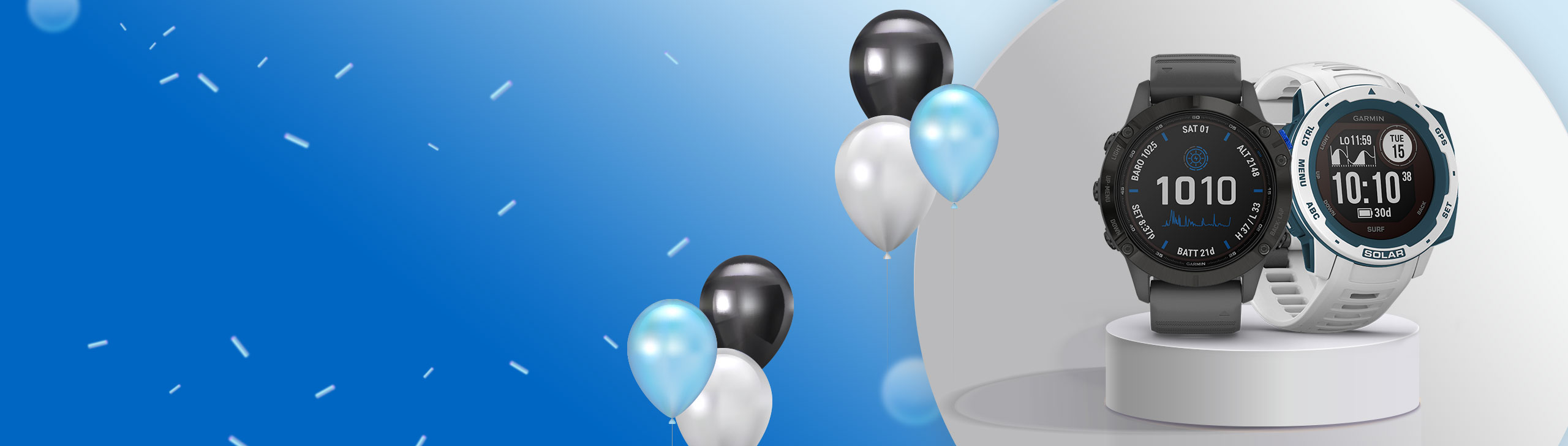 It's Garmin's Birthday - 13 September - 12 October 2021