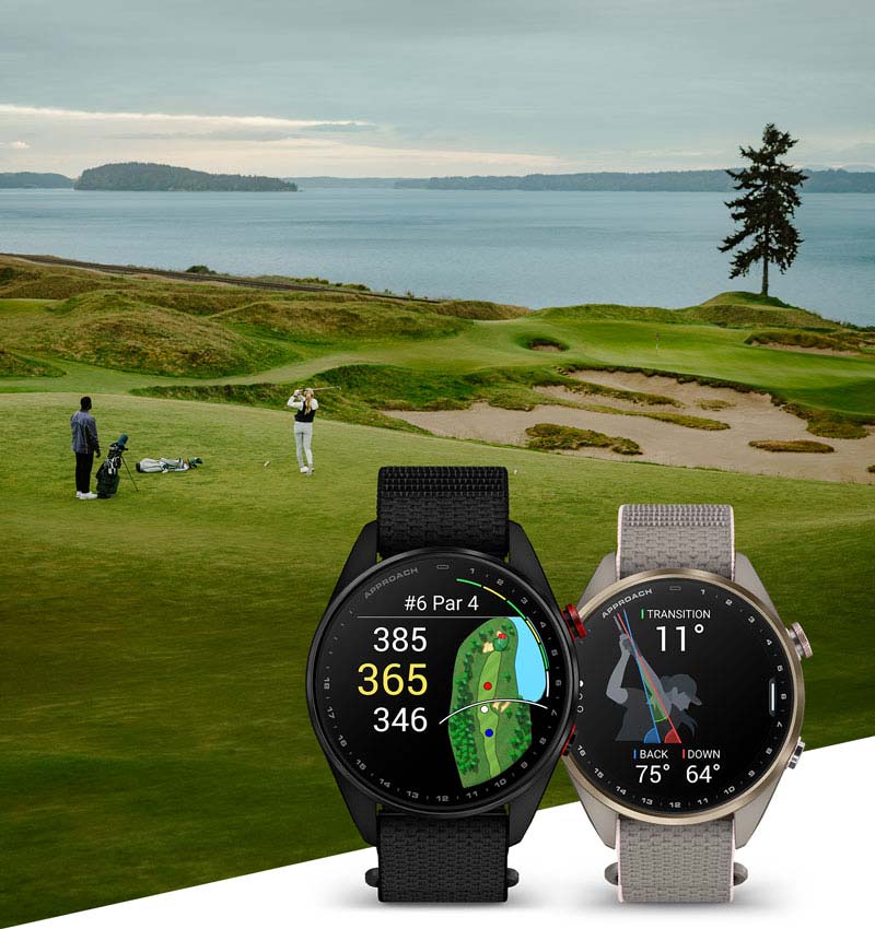 APPROACH S72 - Our most advanced golf smartwatch
