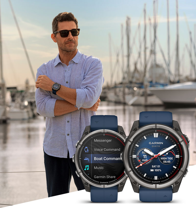 quatix 8 - Marine GPS Smartwatch