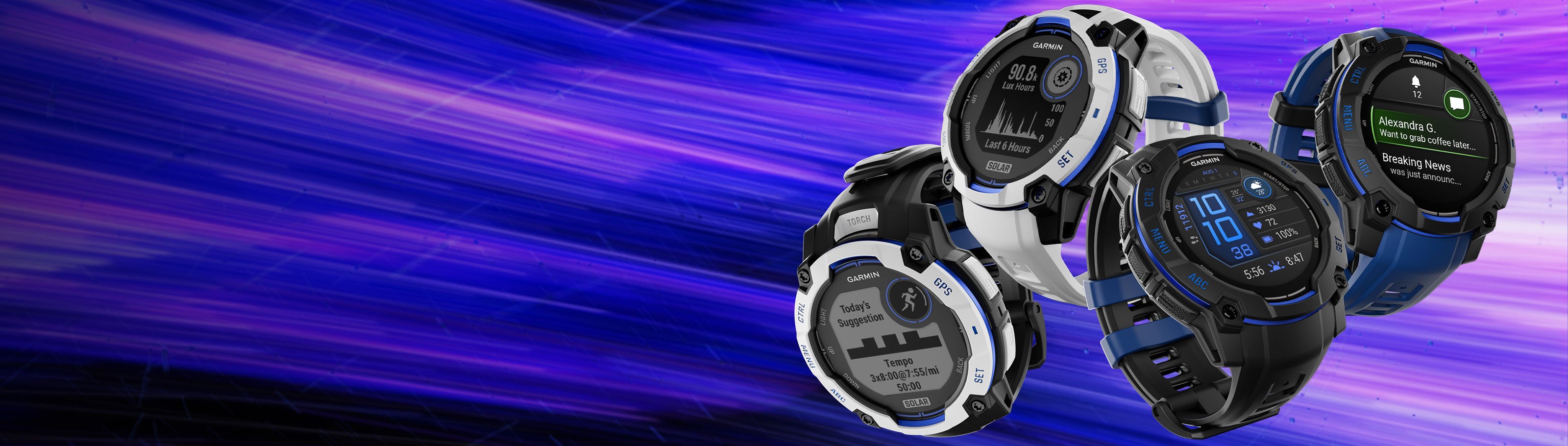 Instinct 3 Supernova - Limited EditionRugged  Outdoor  GPS  Smartwatch