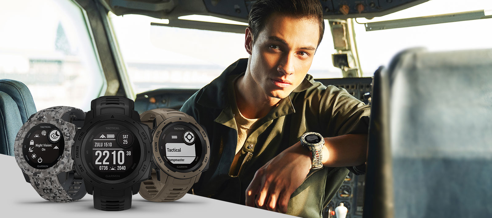 Instinct Series - Tactical edition , outdoor gps watch