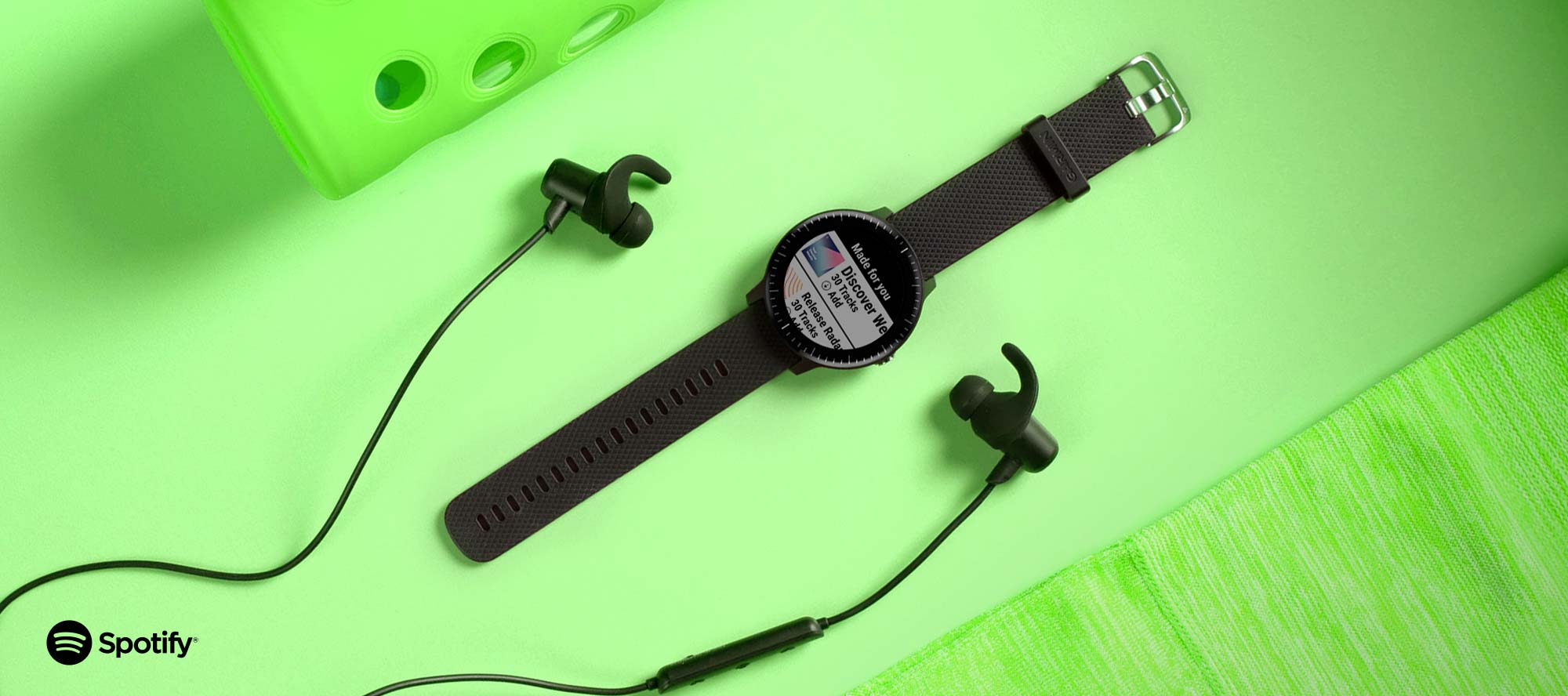 Spotify is now available - on vívoactive 3 Music
