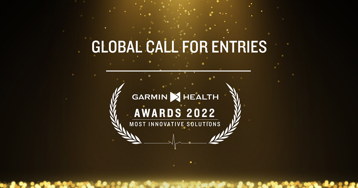 [20220620] Global call for entries announced for 2022 Garmin Health Awards