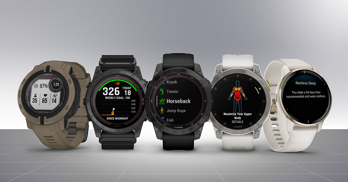 [20220719] Garmin rolls out improved health monitoring and user experience with latest software upda
