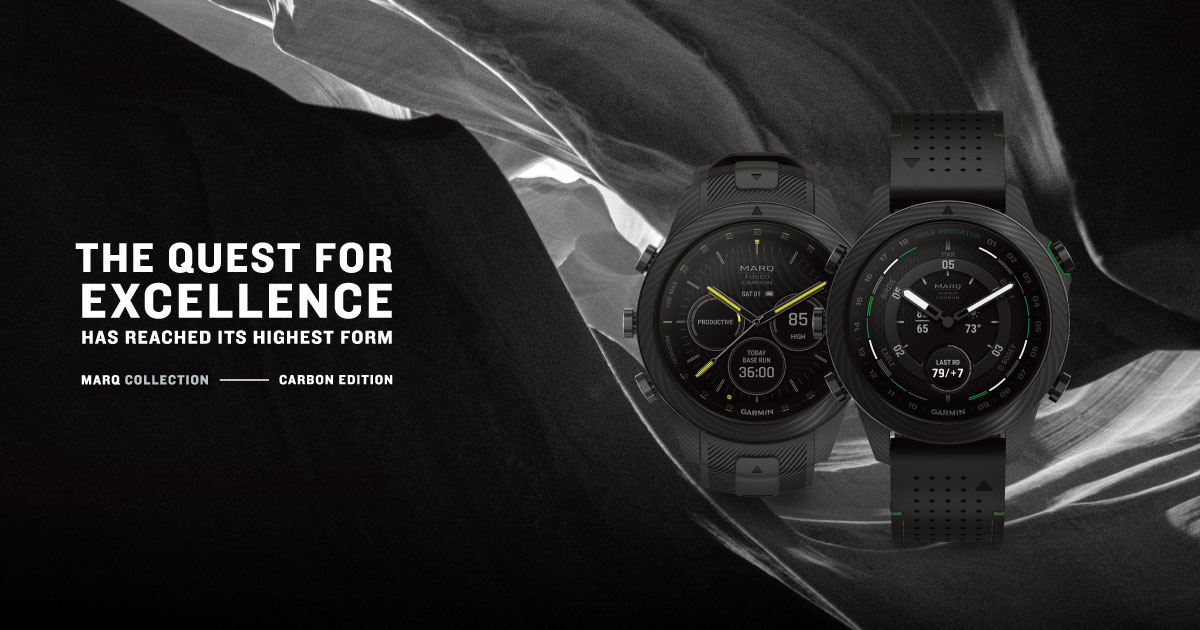 [20231109] Garmin unveils the MARQ Carbon collection: Modern tool watches crafted from uniquely engi
