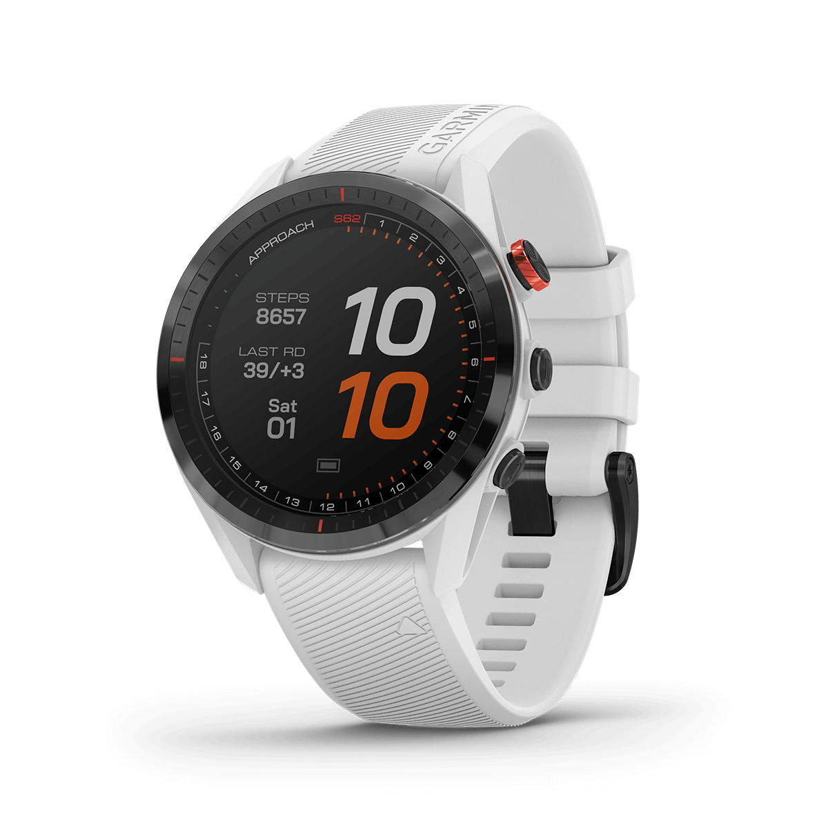 GARMIN S62 White u0026 充電スタンド☆ゴルフGPS☆保証残4年あり - ゴルフ