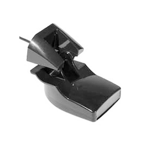 Plastic Transom Mount Transducer with Depth & Temperature (Dual Frequency, 8-pin)
