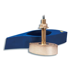 Bronze Thru-hull Mount Transducer with Depth & Temperature - Airmar B265LH