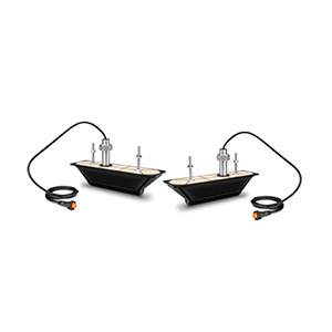 Garmin GT30 THP Stainless Steel Thru hull Pair ClearVu SideVu