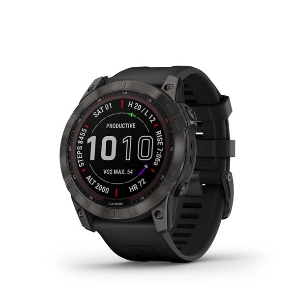 Garmin Fenix 010-02541-27 Fenix 7X Sapphire Solar Watch • EAN:  0753759278359 •