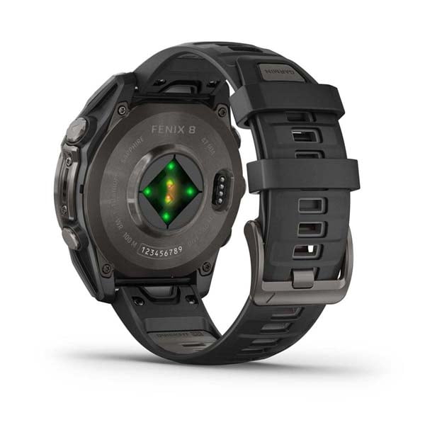 Garmin Fenix ​​8, 51mm Amoled Sapphire, Charcoal Grey DLC