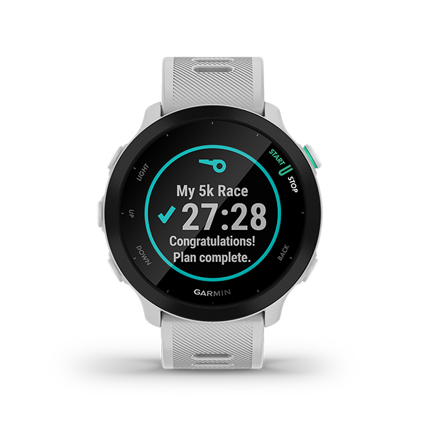 Montre connectée sport - GARMIN - Forerunner 55 - Whitestone