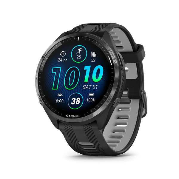 Custodia Protettiva Per Garmin Forerunner 965 In TPU Morbido Rosa + 2 Pellicole Proteggi Schermo - Anti Graffio E Anti Caduta