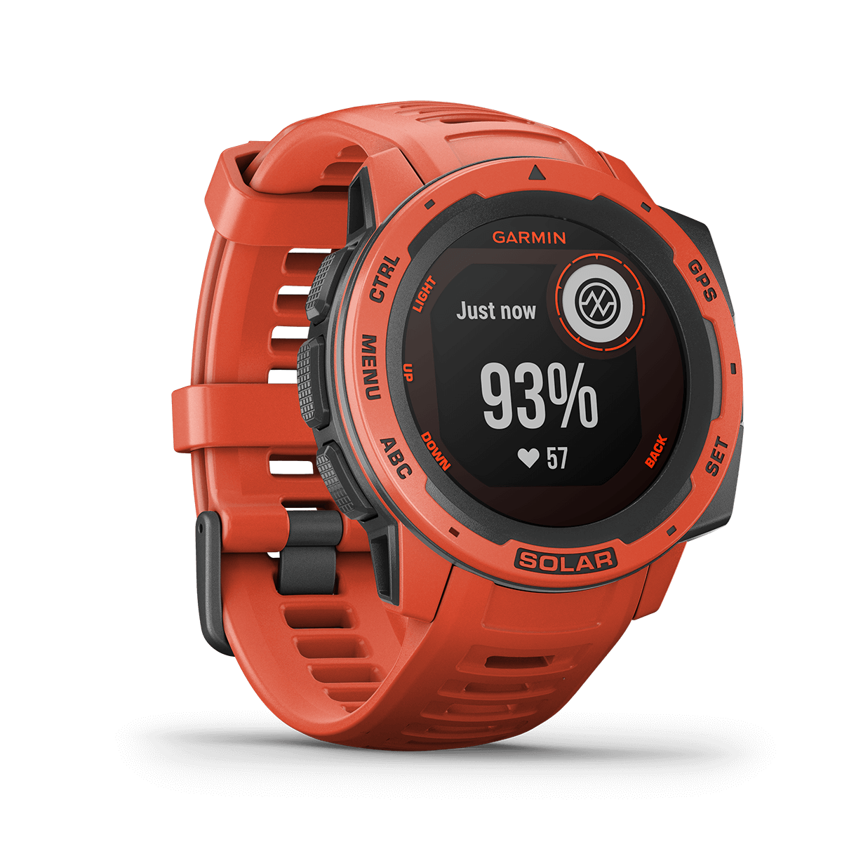 Garmin on sale flame red