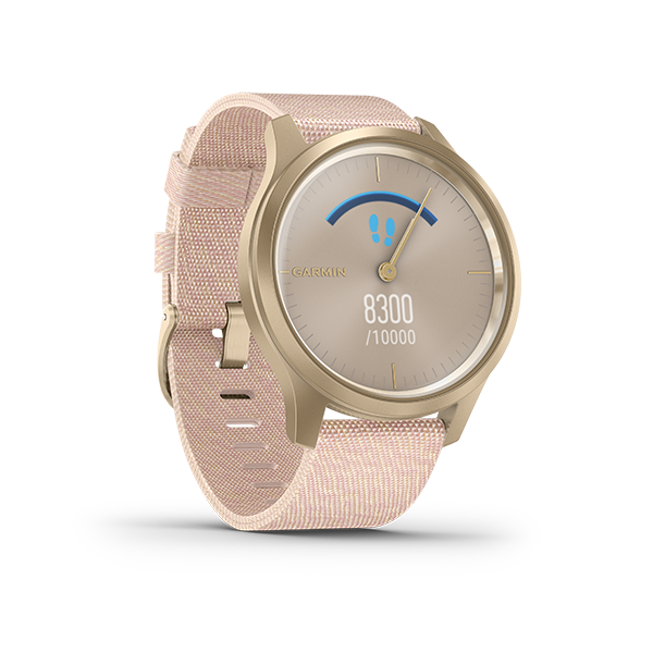 NEW Garmin Watch Review- Lily & Vivomove Luxe - Blushing Rose Style Blog