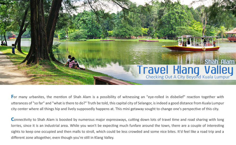 Travel Klang Valley - Shah Alam  Travel Itinerary  Garmin 