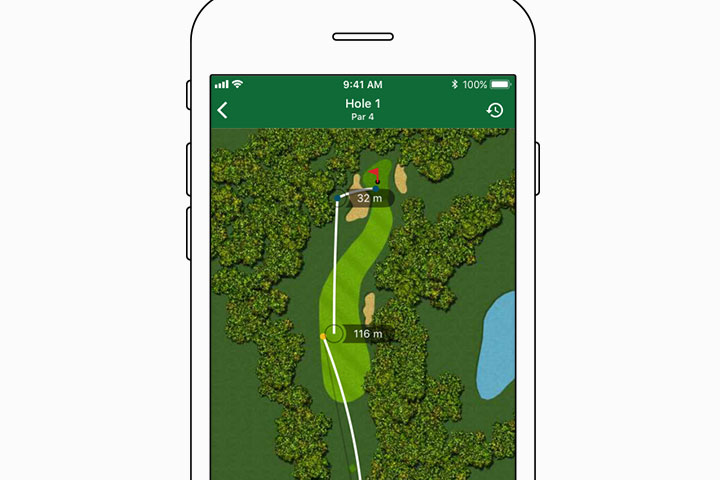 Garmin connect on sale golf app